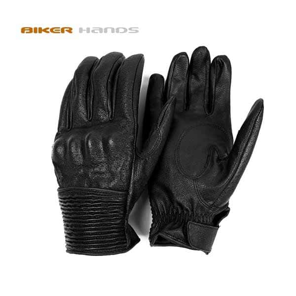 black-leather-riding-handmade-gloves