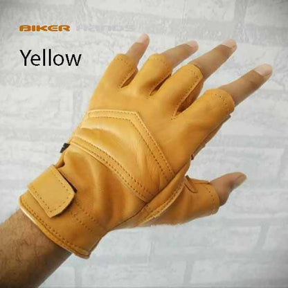 yellow-durable-fingerless-gloves